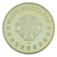 ifj. Szlávics László (1959-) 2011. "Nagy Magyarok / Hunyadi Mátyás" aranyozott Cu emlékére...