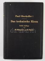 (Metallurgia) Oberhoffer, Paul.: Das technische Eisen. Konstitution und Eigenschaften. 3. verbesserte u. vermehrte Auflage. Berlin Springer 1936. Aranyozott egészvászon kötésben 640p.