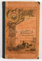 (vízkúra) Oertel, Friedrich: Pfarrer Sebastian Kneipps Kraftnährmittel. Ein Leitfaden für Gesunde und Kranke. Kempten, 1891 Kösel'schen Buchhdlg., 104p. Kiadói félvászon kötésben