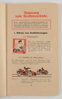 (ca 1939 3 db autóvezetéssel, vizsgázással kapcsolatos képes könyv ) J. Breitenbach: Prüfung der Ver...