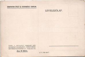 Budapest XIII. a Duna-parton épülő új református templom, a Hálaadás templom makettje, Pozsonyi út 5...