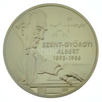 ifj. Szlávics László (1959-) 2011. "Nagy Magyarok / Szent-Györgyi Albert" aranyozott Cu emlékérem (40mm) kapszulában T:PP