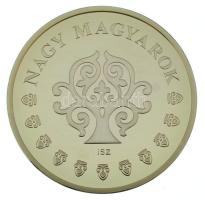 ifj. Szlávics László (1959-) 2011. "Nagy Magyarok / Szent-Györgyi Albert" aranyozott Cu em...