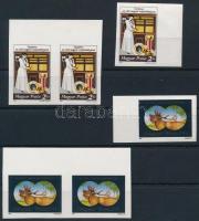 1981 6 db vágott bélyeg