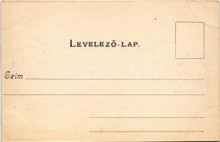 Dunaharaszti, Haraszti; Nagy vasúti híd és dunai malmok, úszó hajómalom. Divald Károly kiadása / flo...