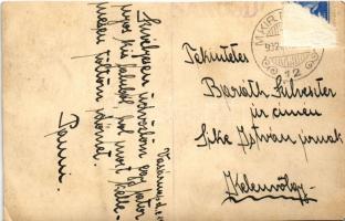 1932 Sárosd, Római katolikus templom. photo (vágott / cut)