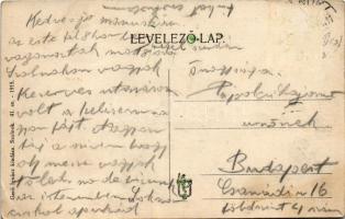 Szolnok, pályaudvar, vasútállomás. Gerő Ignác kiadása (Rb)