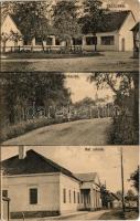 Bölcske, községháza, sziget részlet, református iskola (EK)