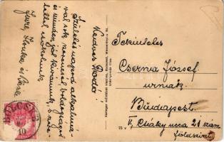 Bölcske, községháza, sziget részlet, református iskola (EK)