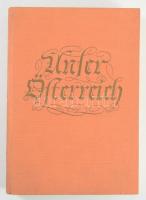 Miskolczy Gyula (1892-1962) történész, levéltáros, a bécsi Collegium Hungaricum vezetőjének ajándékozási sorai Wessetzky Vilmos (1909-1997) történész, filológus, egyiptológus részére. "Dr. Wessetzky Vilmos kollégistának 1940. karácsonyi emlékül. Miskolczy." "Bécs Collegium Hungaricum" bélyegzéssel. In: Unser Österreich. Landschaft. Städtebilder, Volkstrachten, Kunst, Architektur. Ein Bilderwerk. Mit einer Einführung von Rudolf Hans Bartsch. Bielefeld - Leipzig, 1938., Velhagen &amp; Klasing, 14+2 p.+256 (fekete-fehér és színes képtáblák) t. Német nyelven. Kiadói egészvászon-kötés.