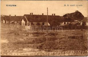 Királyháza, Koroleve; MÁV vasúti kolónia. Vasúti levelezőlapárusítás 246. / colony of the Hungarian ...