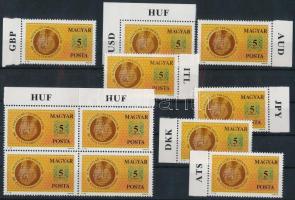 1990 Takarékpénztár kis tétel stecklapon