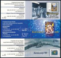 1999 3 klf Karácsony bélyegfüzet