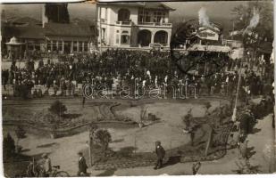 1931 Bursa, Brousse; park, ceremony. photo