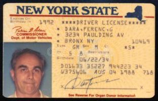 Amerikai jogosítvány