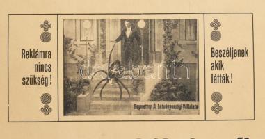 cca 1915 Az eredeti brazíliai mindenttudó csodapók, XX. század legszebb látványossága! Reymetter Á. ...