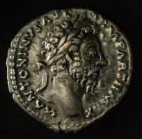 Római Birodalom 166-167 / Marcus Aurelius / Róma / Denarius Ag (3,16g) T:XF,VF Roman Empire 166-167 / Marcus Aurelius / Rome / Denarius Ag "M ANTONINVS AVG ARM PARTH MAX / TR P XXI IMP IIII COS III" Aequitas standing left, holding scales and cornucopiae (3,16g) C:XF,VF RIC III 171, Seaby RSC II 882