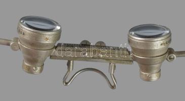 Carl Zeiss órás nagyító szemüveg, állítható, 2,3x nagyítás, jó állapotban, eredeti tokjában. /// Car...