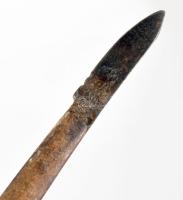 cca 1940 Orvosi szike, jelzett, h: 13 cm