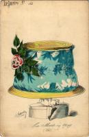 La Mode en 1909 / fashion hat, Le Sourire No. 112. s: Roberty (fl)