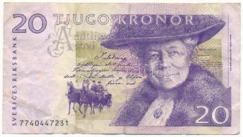 Svédország 2007. 20K T:F Sweden 2007. 20 Kronor C:F Krause P#61c