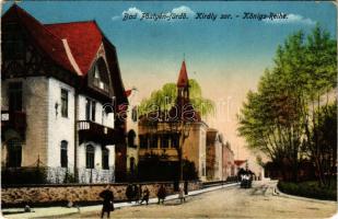 1916 Pöstyén, Piestany; Király sor. Lipót kiadása / street view (EM)