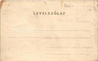 Gyula, Gróf Almásy Dénes kastélya. Dobay János kiadása (fa)