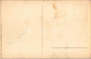 Children art postcard, ice skating, folklore. B. Dondorf, Dessins No. 487. s: Florence Hardy (fl)