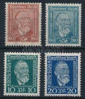 Deutsches Reich 1924 Mi 362-363 + 368-369 (Mi EUR 108.-)