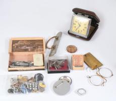 Zacskónyi bizsu és bolha tétel, érdekes darabokkal.