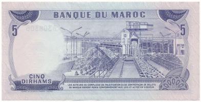 Marokkó 1970. 5D "A/77 308306" T:F szép papír
Morocco 1970. 5 Dirhams "A/77 308306&q...
