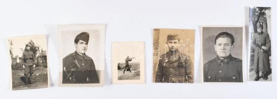 Vegyes katonai fotó tétel