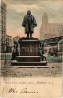 1905 Brooklyn (New York City), Henry Ward Beecher's Statue (EK)
