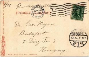 1905 Brooklyn (New York City), Henry Ward Beecher's Statue (EK)