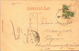 1908 Galgóc, Frasták, Hlohovec; Gróf Erdődy kastély. Bródy Simon kiadása / castle (EB)