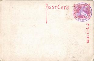 1920 Kyoto, Tsukihoko, Gion Society, ceremony. TCV card (EB)