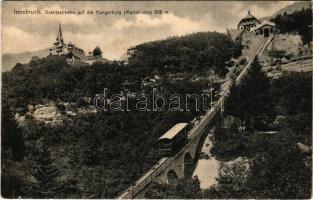 Innsbruck (Tirol), Drahtseilbahn auf die Hungerburg (Mariabrunn), Hungerburgbahn. Fritz Gratl / funi...