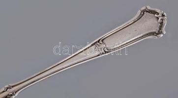 6 darabos ezüst (Ag) kanál szett, jelzett, sterling, 148g