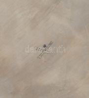 Monogramos ezüst (Ag) tál, dianás jelzéssel, ajándékozási vésettel d: 24 cm, 516g