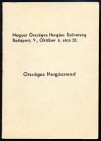 Országos horgászrend