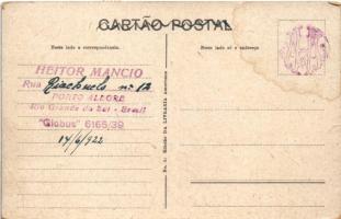 1922 Rio Grande, Companhia Swift do Brazil (Frigorifico) / factory. TCV card (fl)