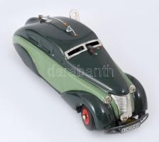 1998 Schuco Radio Auto 5000 zenélő felhúzhatós német lemezautó, kulccsal, figurával, dobozában, szép...