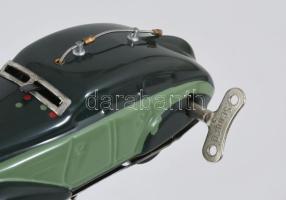 1998 Schuco Radio Auto 5000 zenélő felhúzhatós német lemezautó, kulccsal, figurával, dobozában, szép...