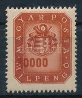 1946 Milpengős 30.000 MP elcsúszott érékszámmal / Mi 914 shifted number