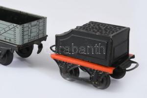 2 darab retro német szénszállító, h: 9-12 cm