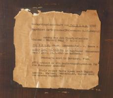 Böhm Pál (1839-1905): Hegyvidéki táj anyával és gyermekével, 1888. Olaj, fatábla. Jelezve balra lent...