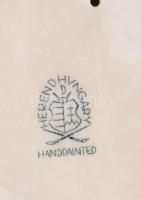 Art deco pár, színezett üveg szobor, m: 44 cm