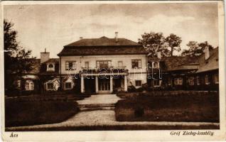 1935 Ács, Gróf Zichy kastély. Winternitz Jenő kiadása (szakadás / tear)