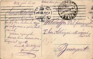 1919 Bodrogolaszi, Bodrog-Olaszi; Herceg Lónyay Elemér kastély. Fogyasztási szövetkezet kiadása (fa)