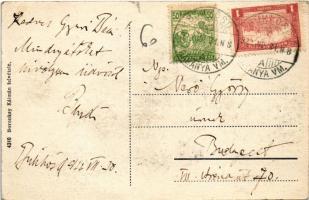 1922 Bükkösd, Jeszenszky (Petrovszky) kastély. Boronkay Kálmán felvétele (kis szakadás / small tear)